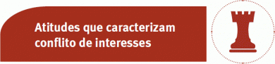 Imagem do case Atitudes que caracterizam conflito de interesses