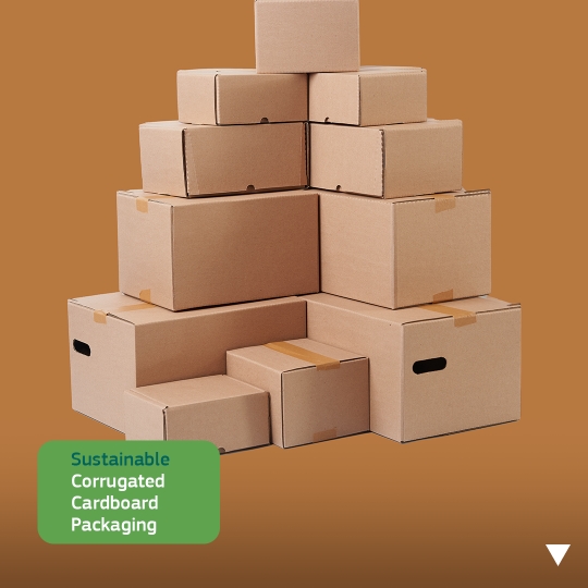 Sustainable Corrugated Cardboard Packaging